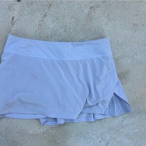 Lululemon periwinkle women’s pleated skirt size 10